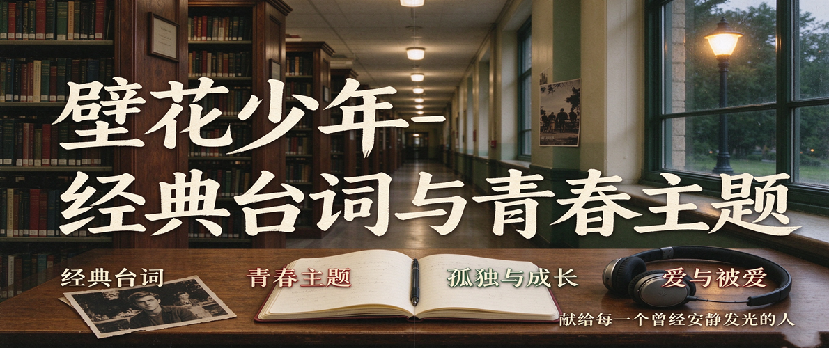 壁花少年-经典台词与青春主题