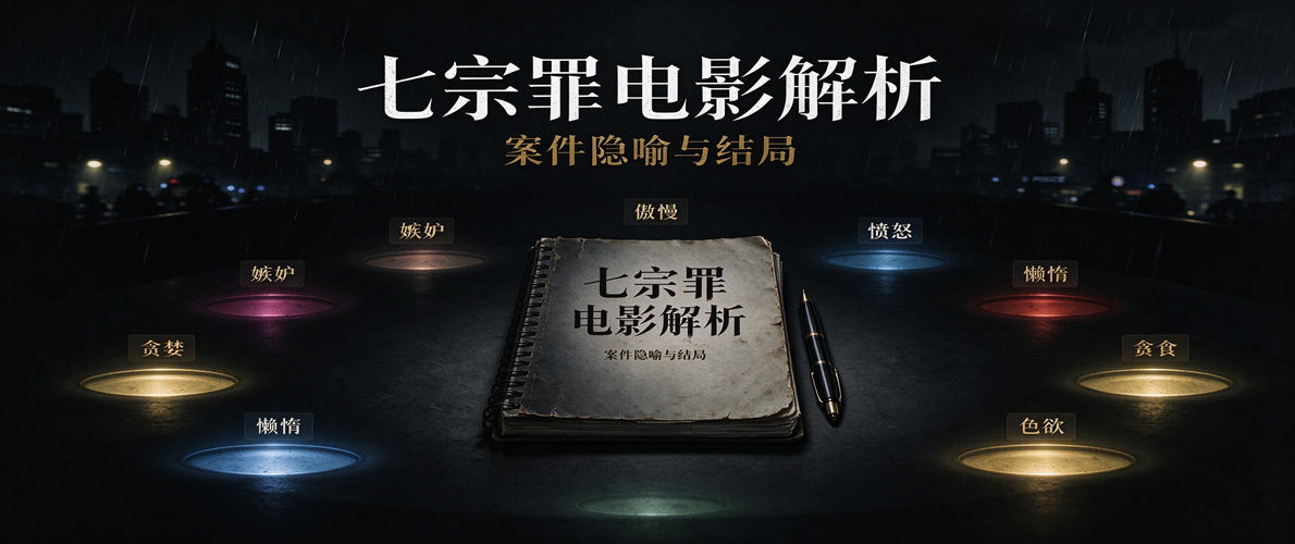 七宗罪电影解析-案件隐喻与结局