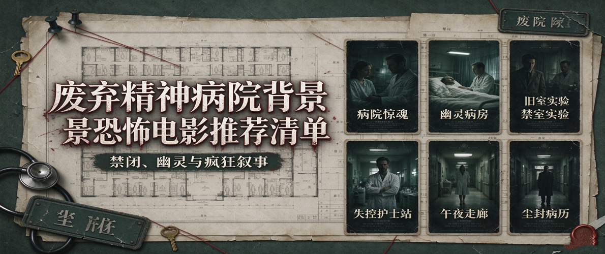 废弃精神病院背景恐怖电影推荐清单
